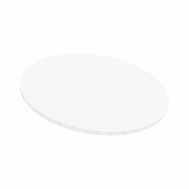 6" Matt White Masonite Cake Board - Round/Circle (5mm Thick)