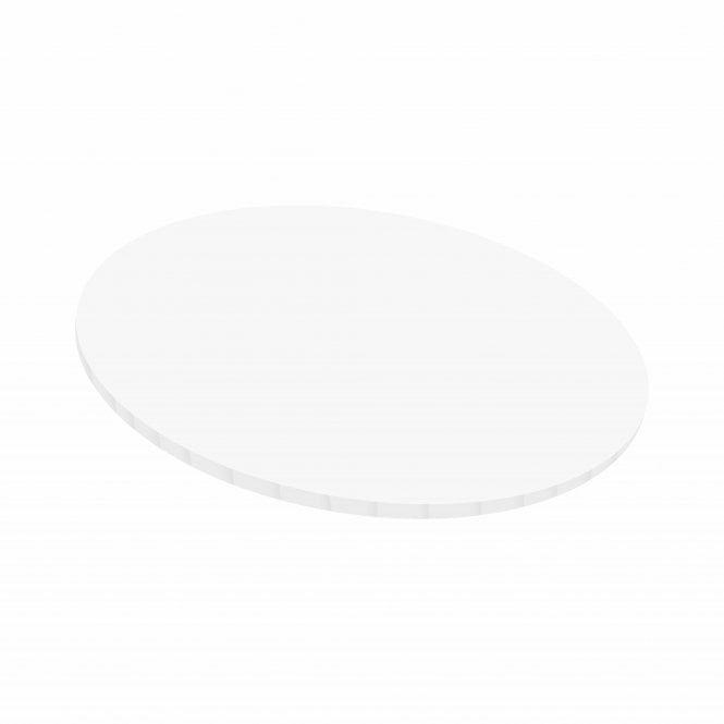 12" Gloss White Masonite Cake Board