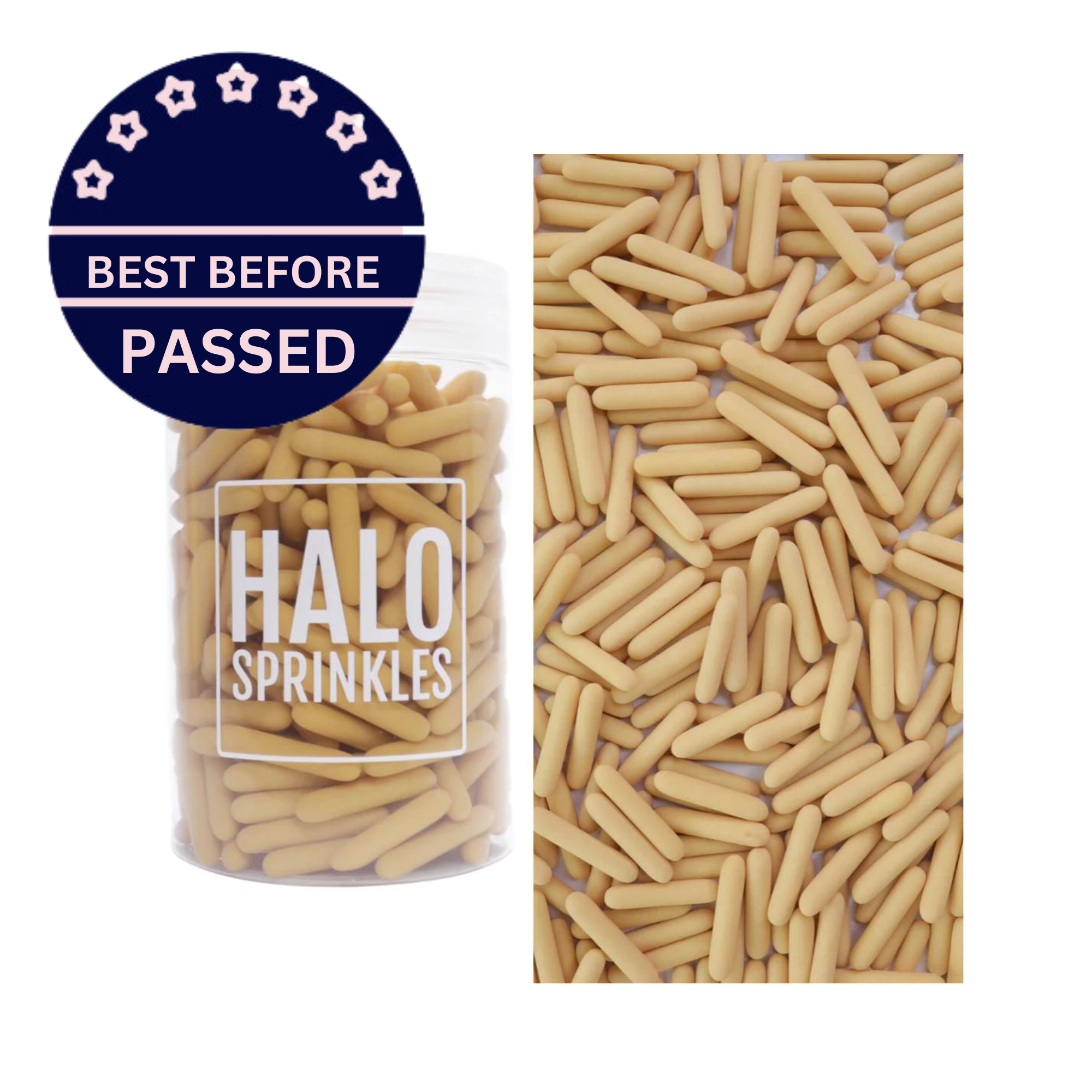 BB PASSED 02/24 Halo Sprinkles Luxury Blend - Matte Caramel Rods