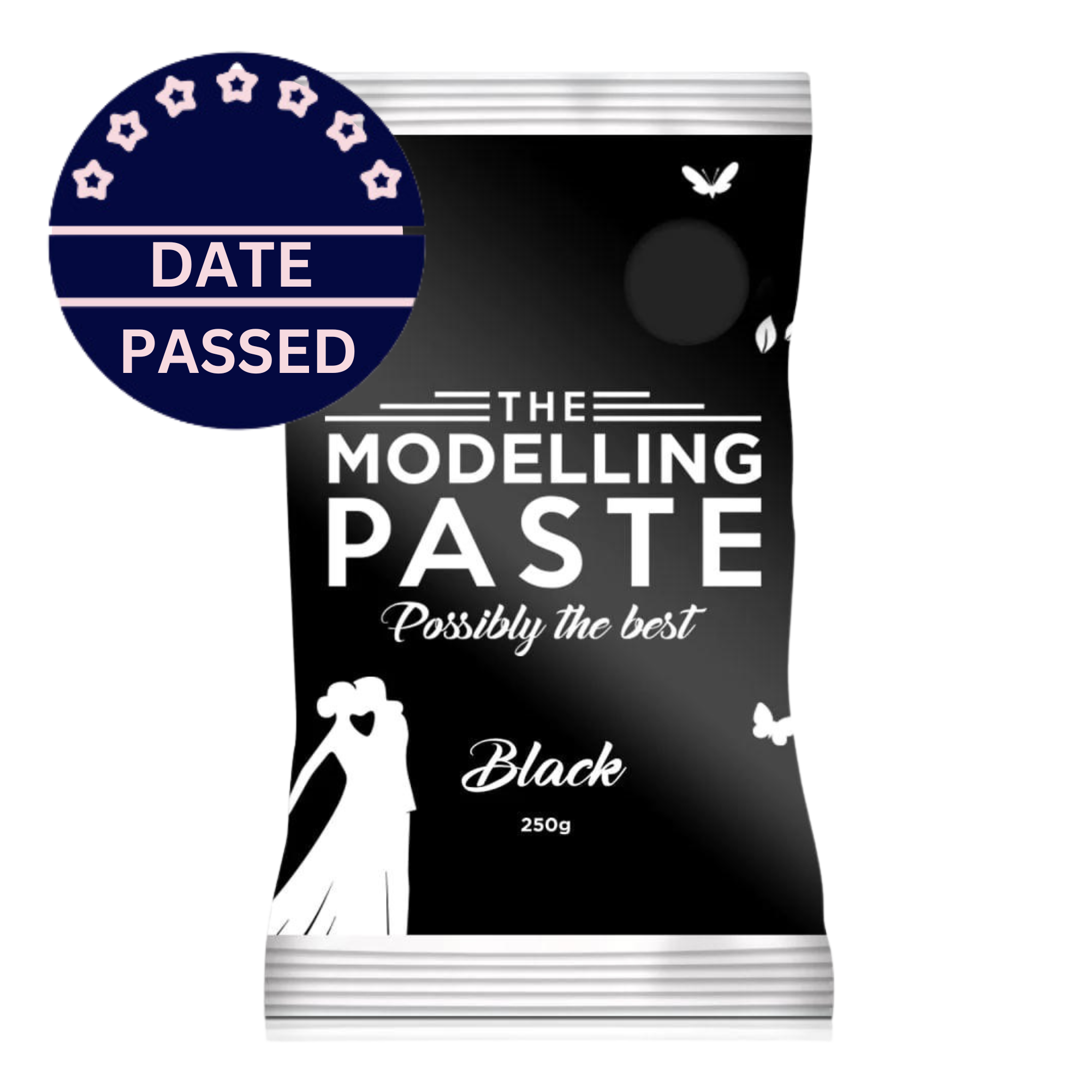 01.11.23 The Sugar Paste Modelling Paste 250 grams Black