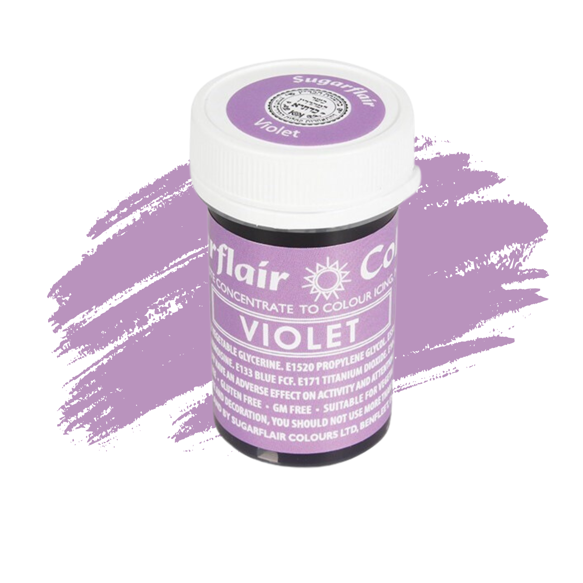 Sugarflair Paste Colours Concentrated Food Colouring - Spectral Violet - 25g