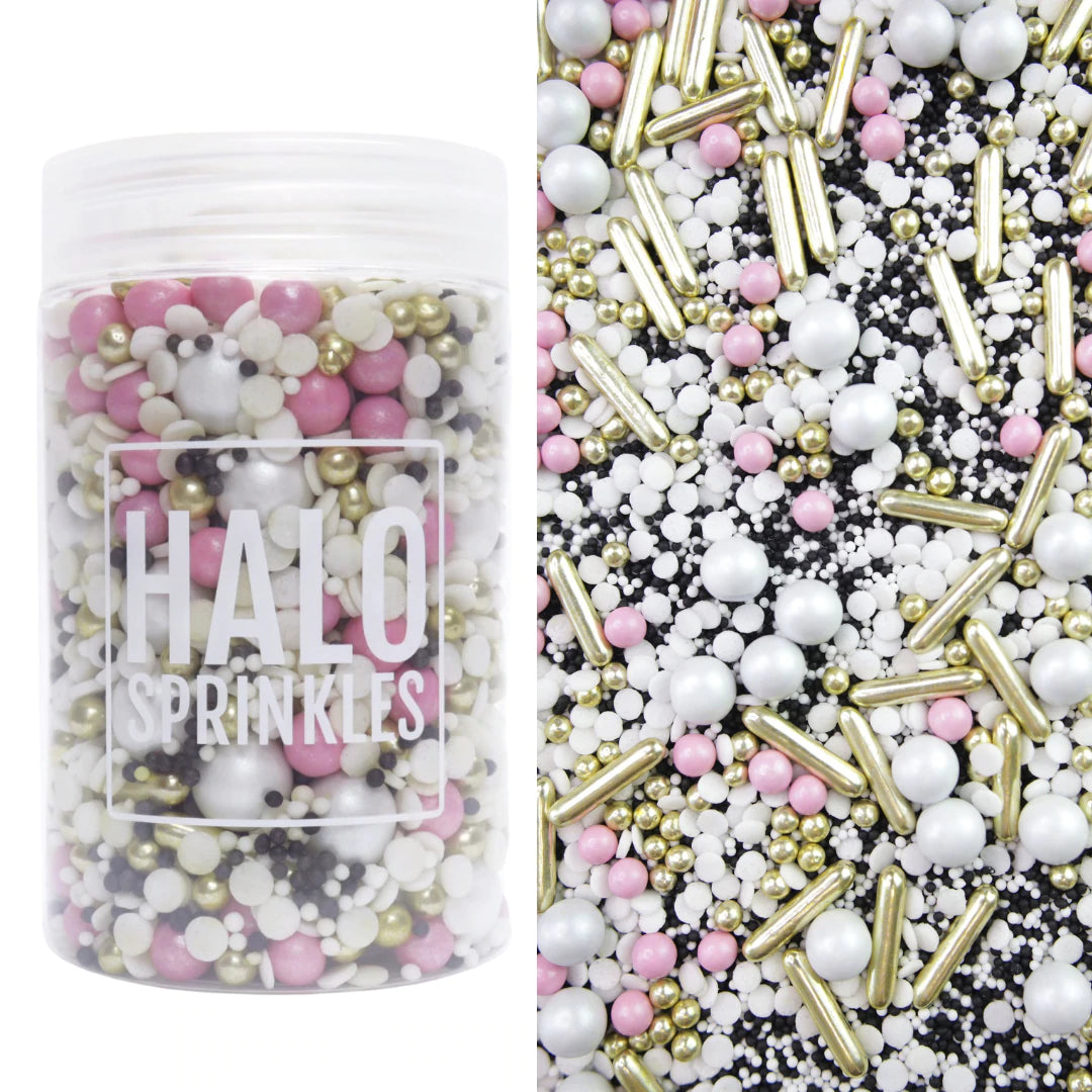 Halo Sprinkles Luxury Blend - Punk Princess - Pink, White, Black & Gold