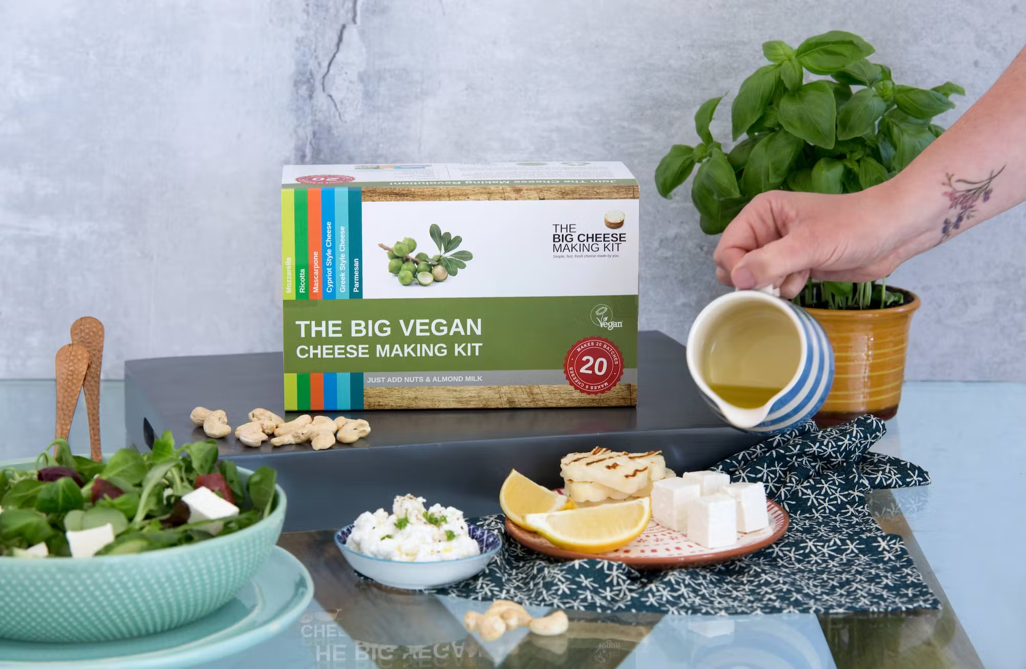 The Big Vegan Cheese Making Kit by The Big Cheese Making Kit