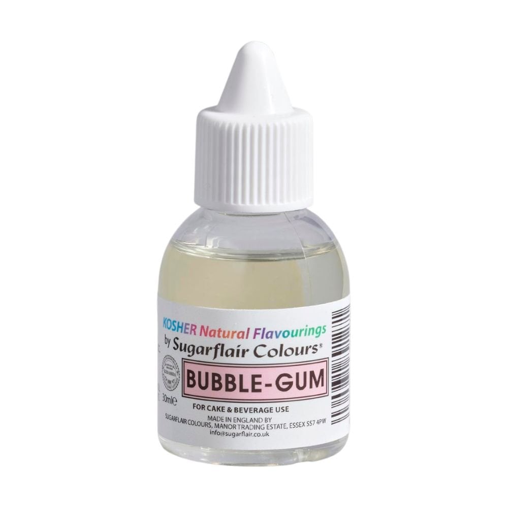 Sugarflair Bubble-Gum - Kosher Concentrated Natural Flavour / Food Flavouring 30ml