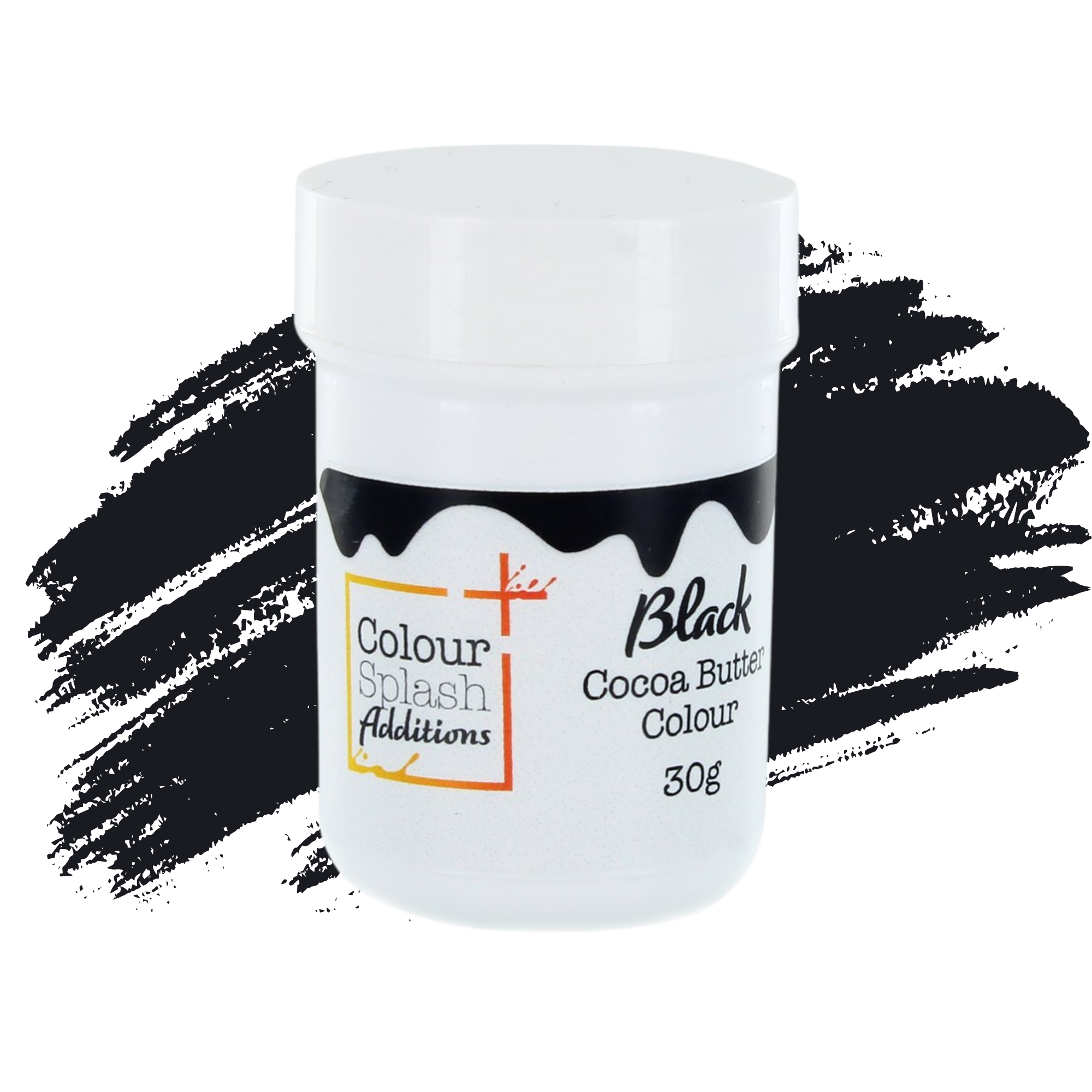 Colour Splash Additions - Cocoa Butter Edible Food Chocolate Colour - Black 30g