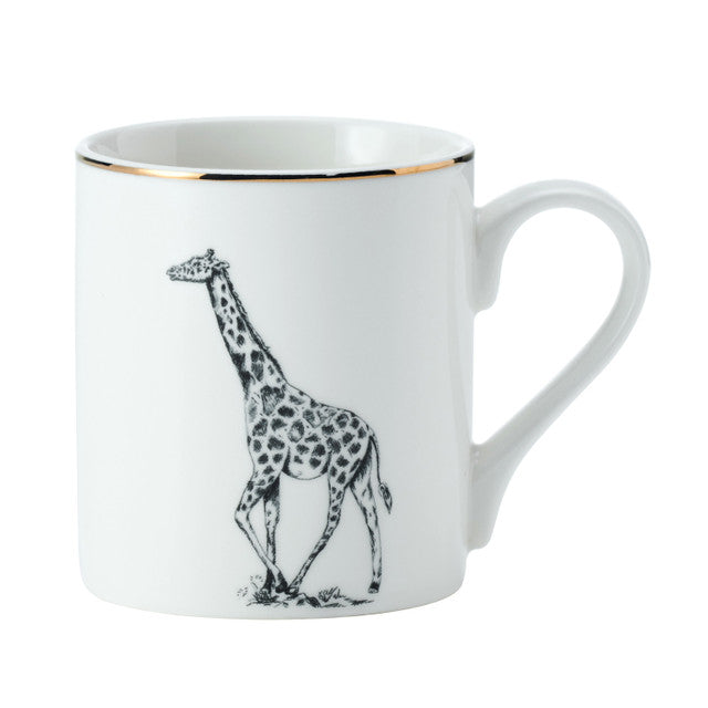 Mikasa Giraffe Straight-Sided Porcelain Mug, 280ml