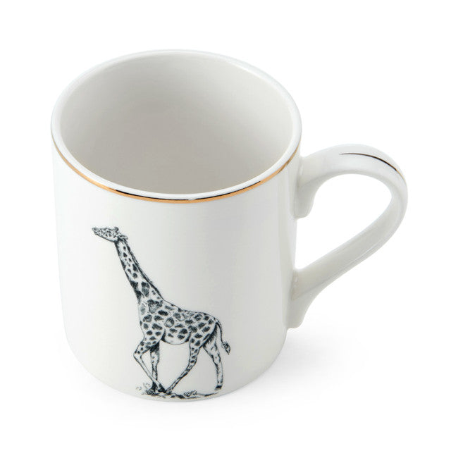 Mikasa Giraffe Straight-Sided Porcelain Mug, 280ml