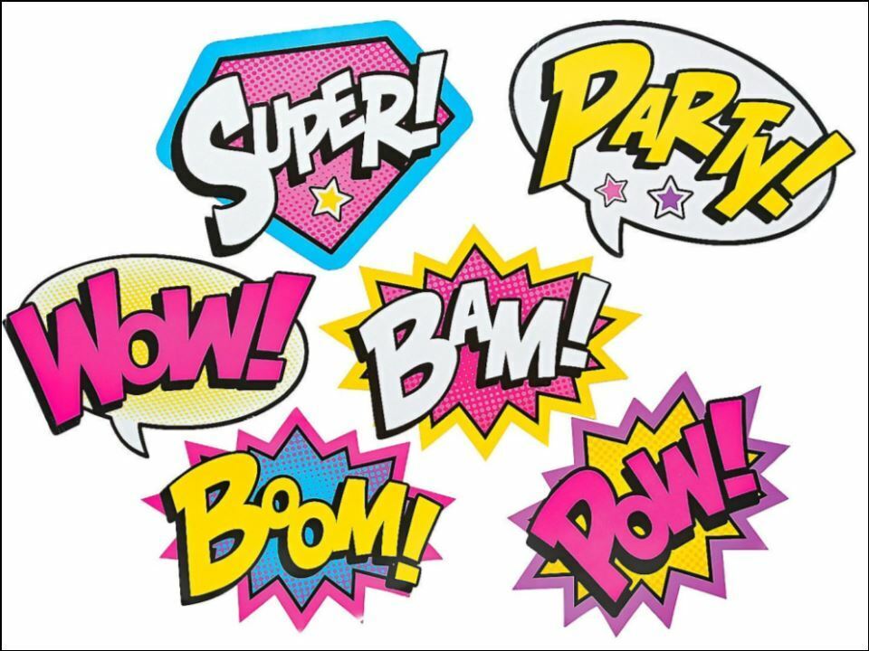 Super hero pink superwomen girly decor edible Printed Cake Decor Topper Icing Sheet Toppers Decoration