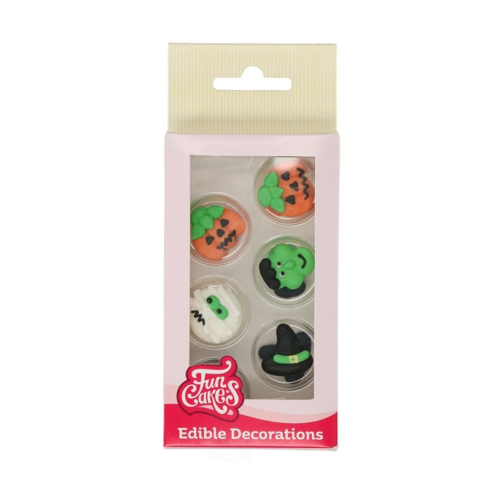 Funcakes Halloween Sugar Edible Cake or Cupcake Decorations