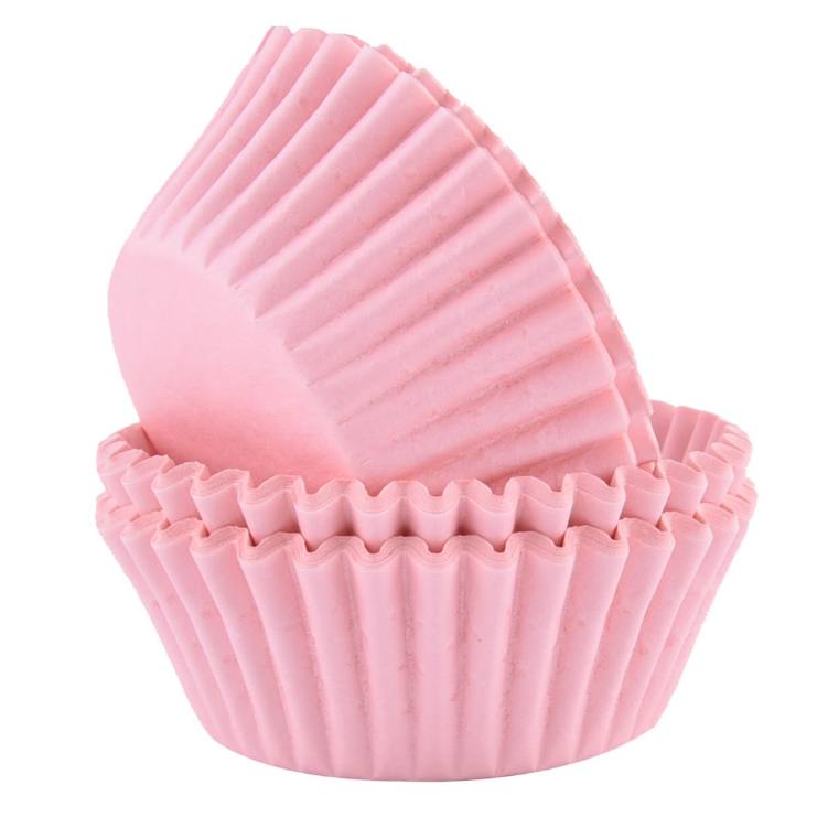 PME Pack of 60 Light Pink Paper Cupcake Baking Cases