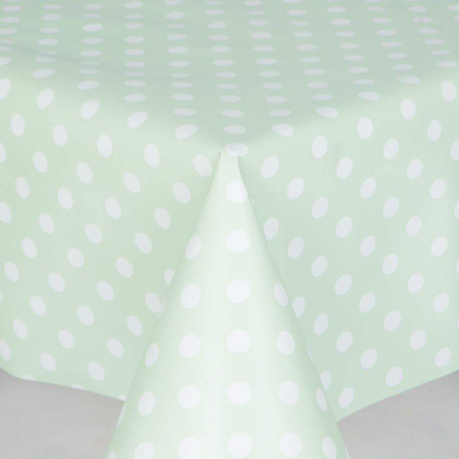 Polka Dot Spot Mint Green