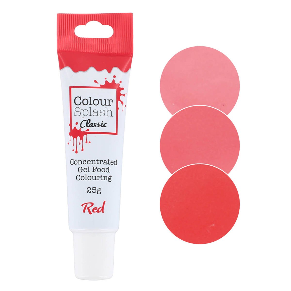 Colour Splash Gel Concentrated Food Colour - Red - 25g