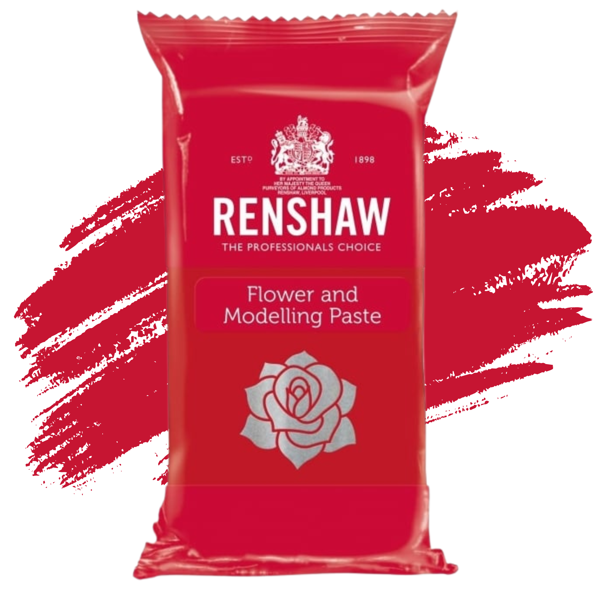 Renshaw - Professional Flower and Modelling Paste Carnation Red 250g