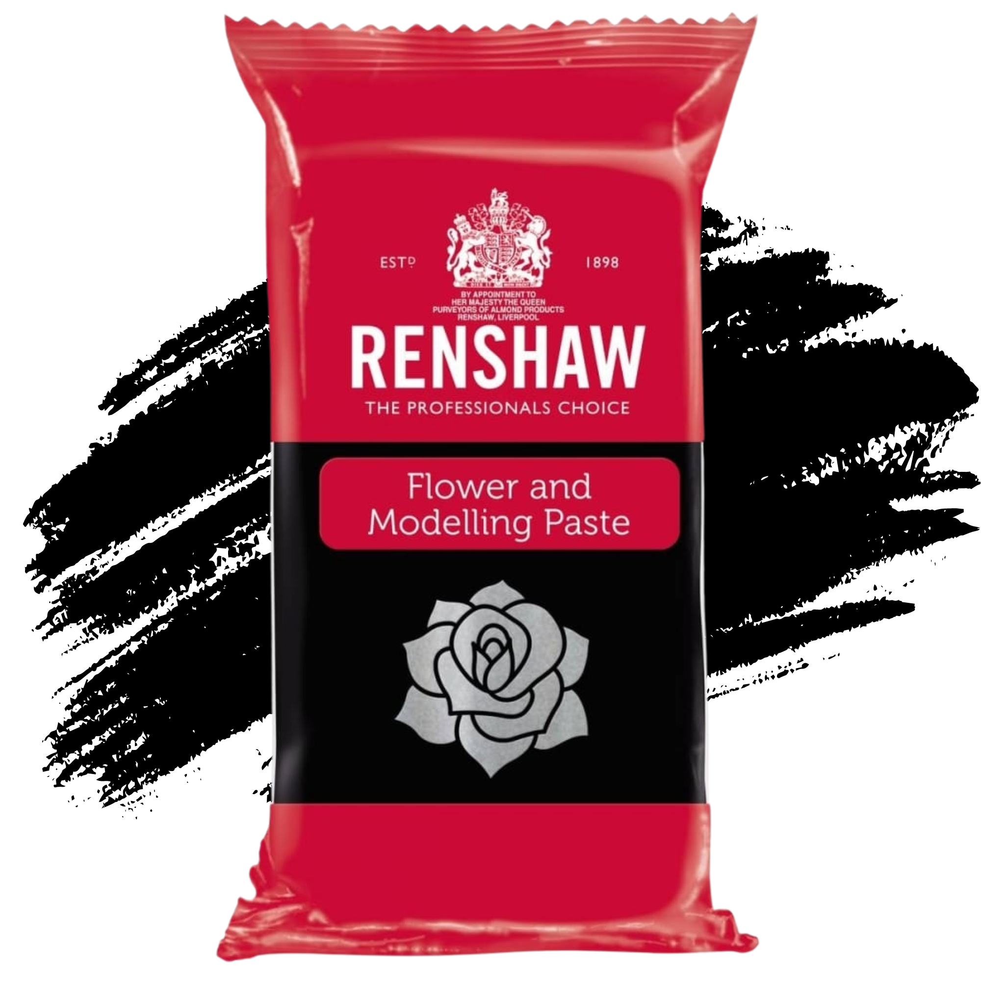 Renshaw Flower & Modelling Paste 250g Dahlia Black - Kate's Cupboard