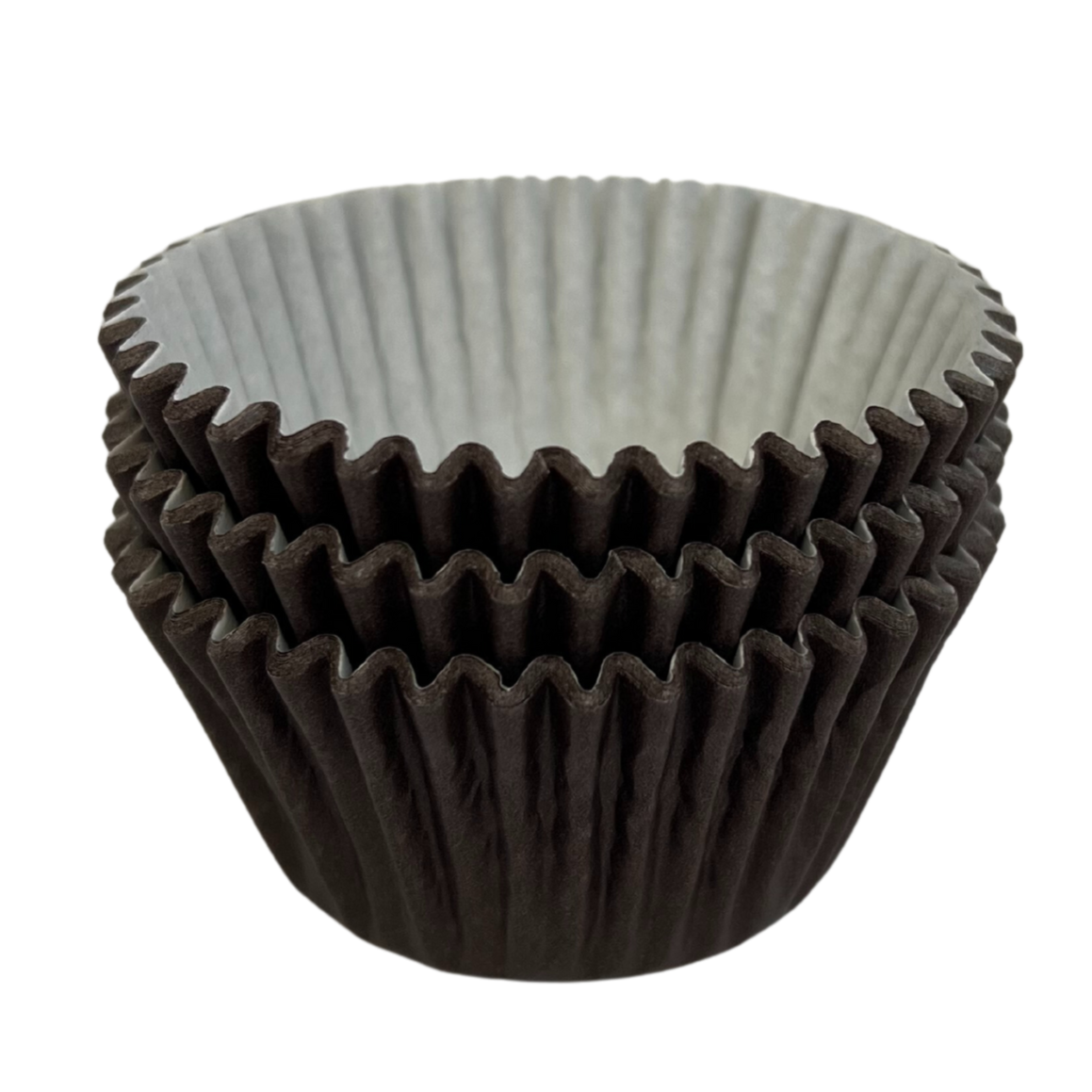 Paper Cupcake Baking Cases - pack of Approx 36 - Brown