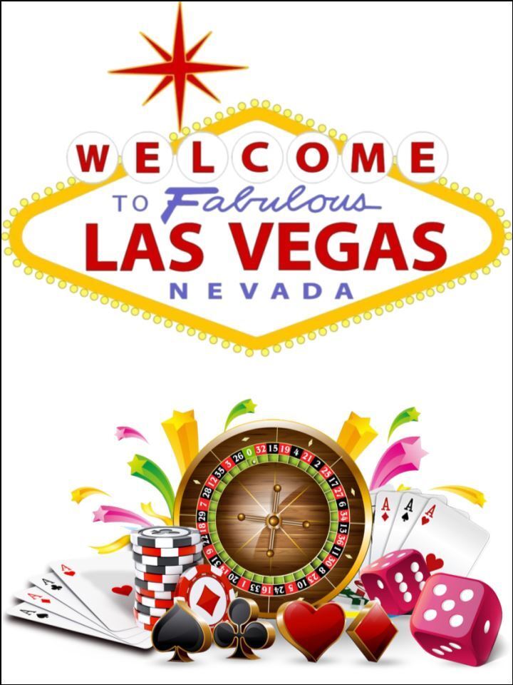 Las Vegas sign casino cards dice edible Printed Cake Decor Topper Icing Sheet  Toppers Decoration