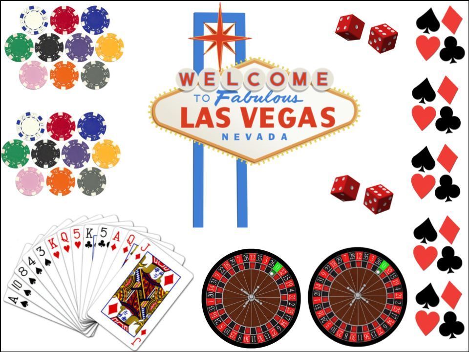 Las Vegas casino nevada sign edible Printed Cake Decor Topper Icing Sheet  Toppers Decoration
