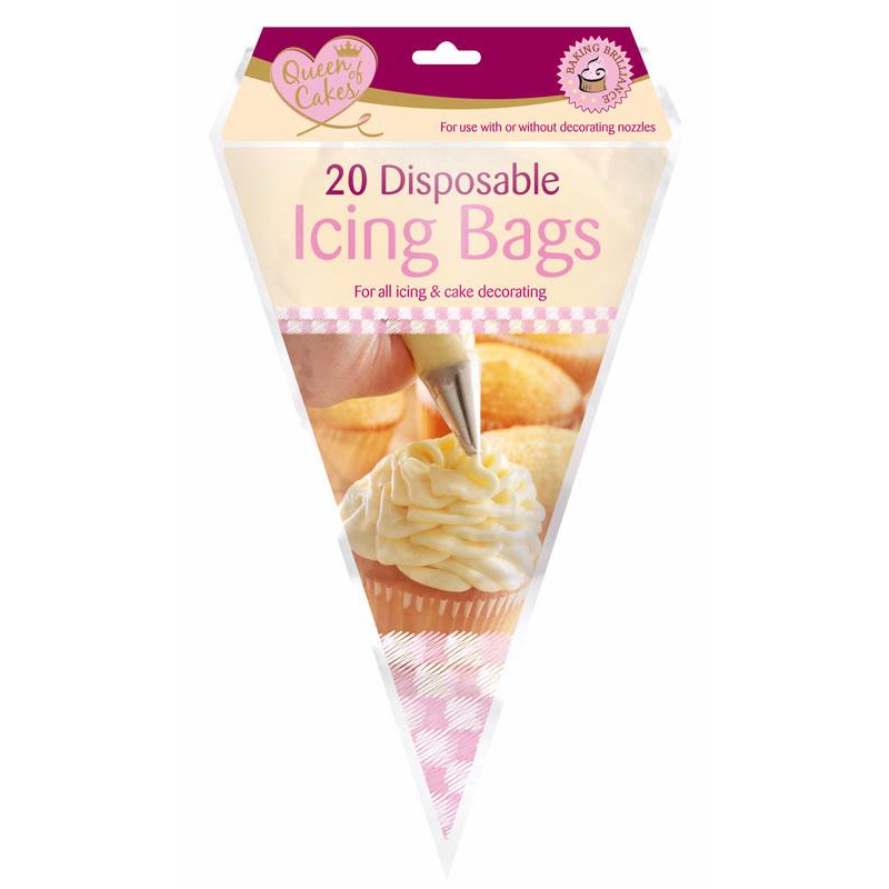 Disposable Piping Bags - Pack of 20