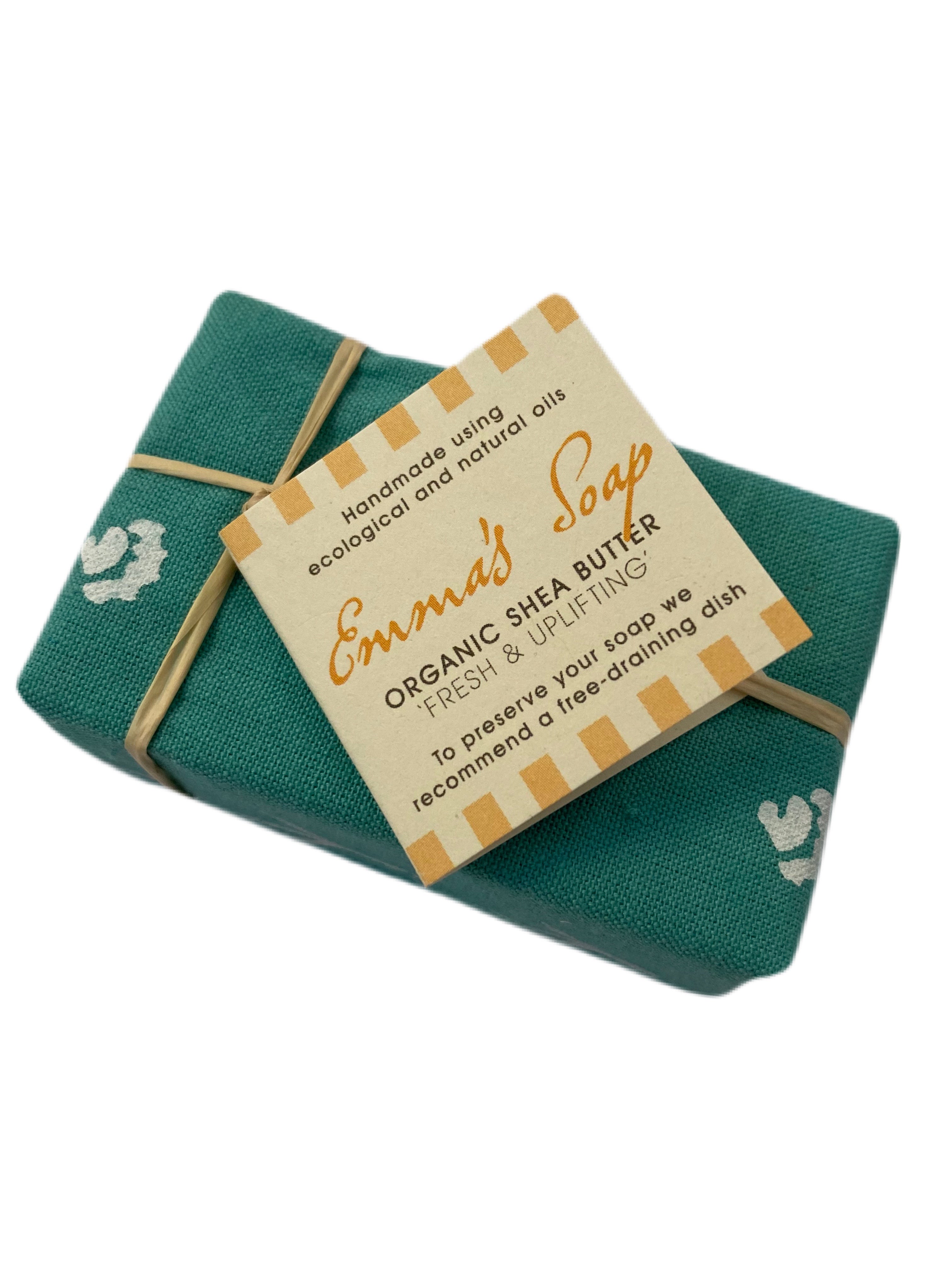Emma's Soap - Organic Shea Butter Fresh & Uplifting Soap Bar - Kate's Cupboard