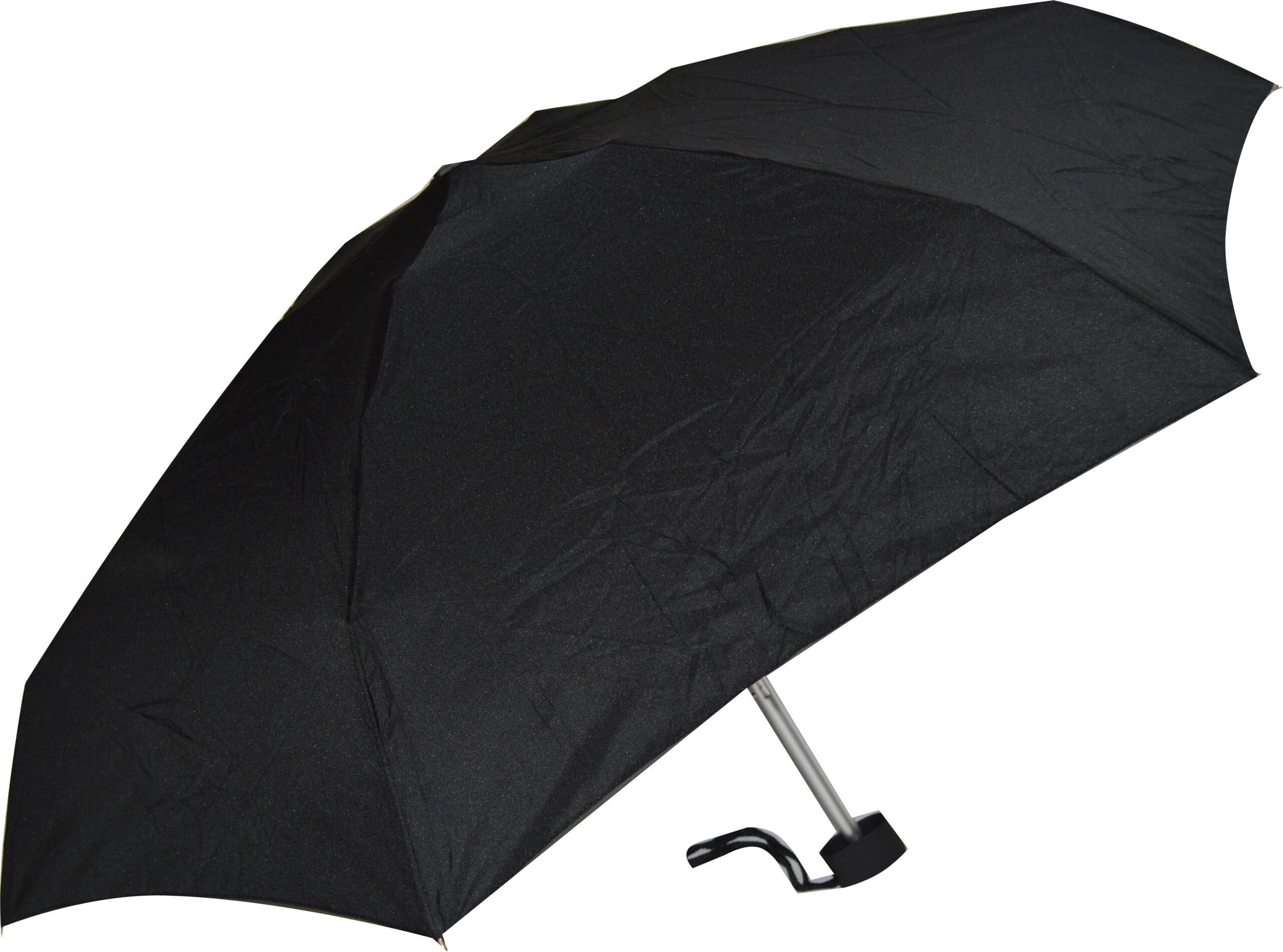 Everyday Folding Super Mini Black Umbrella