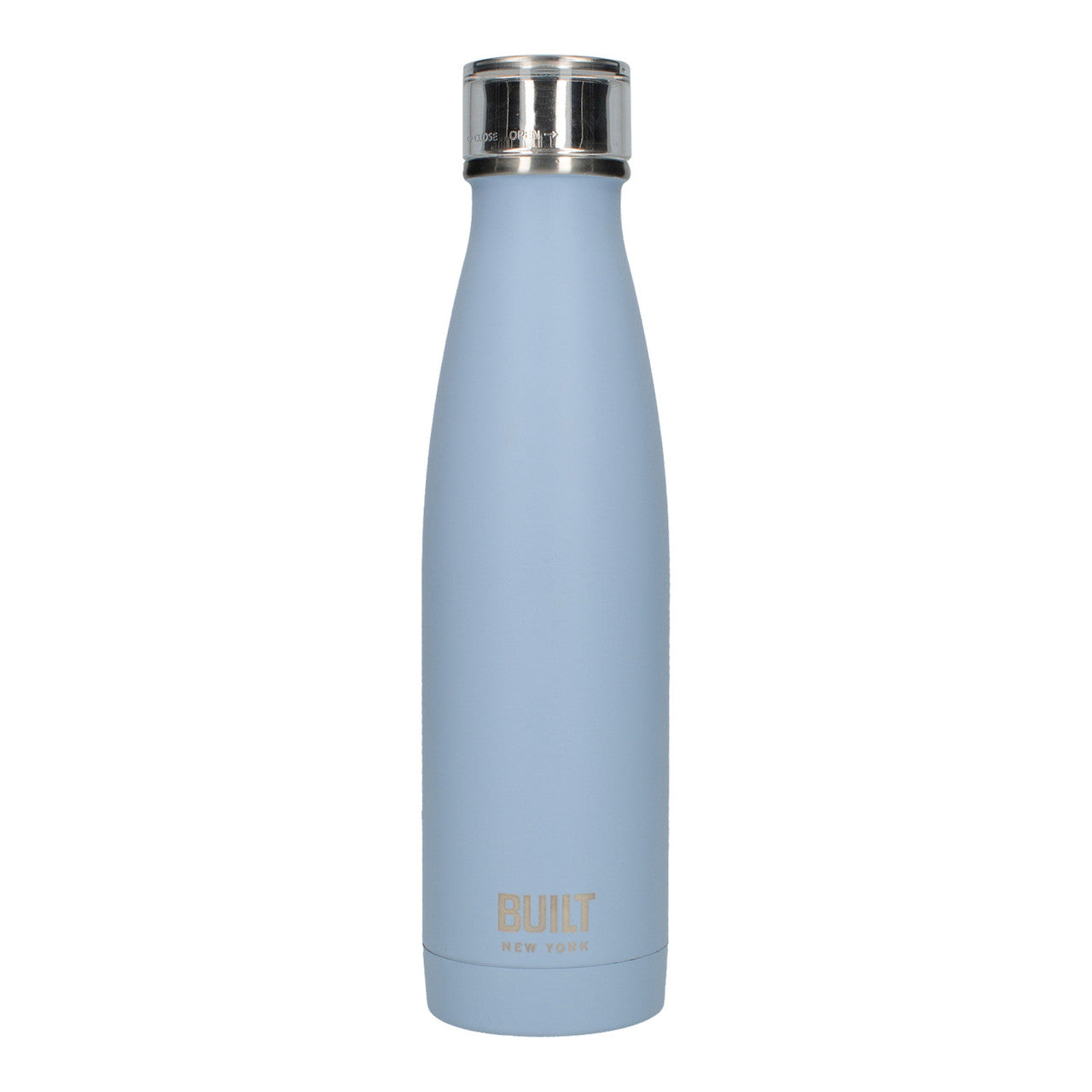 Built 500ml Double Walled Stainless Steel Water Bottle Arctic Blue