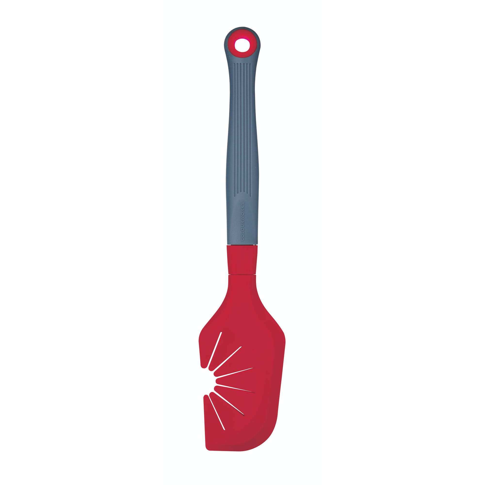 Colourworks Brights Red "The Swip" Whisk and Bowl Scraper - The Cooks Cupboard Ltd