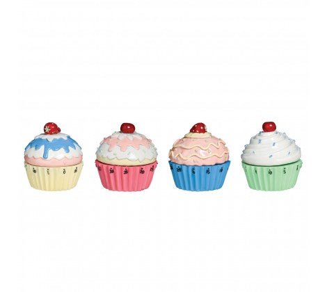 Cupcake Mechanical One Hour Timer - Sold Singly