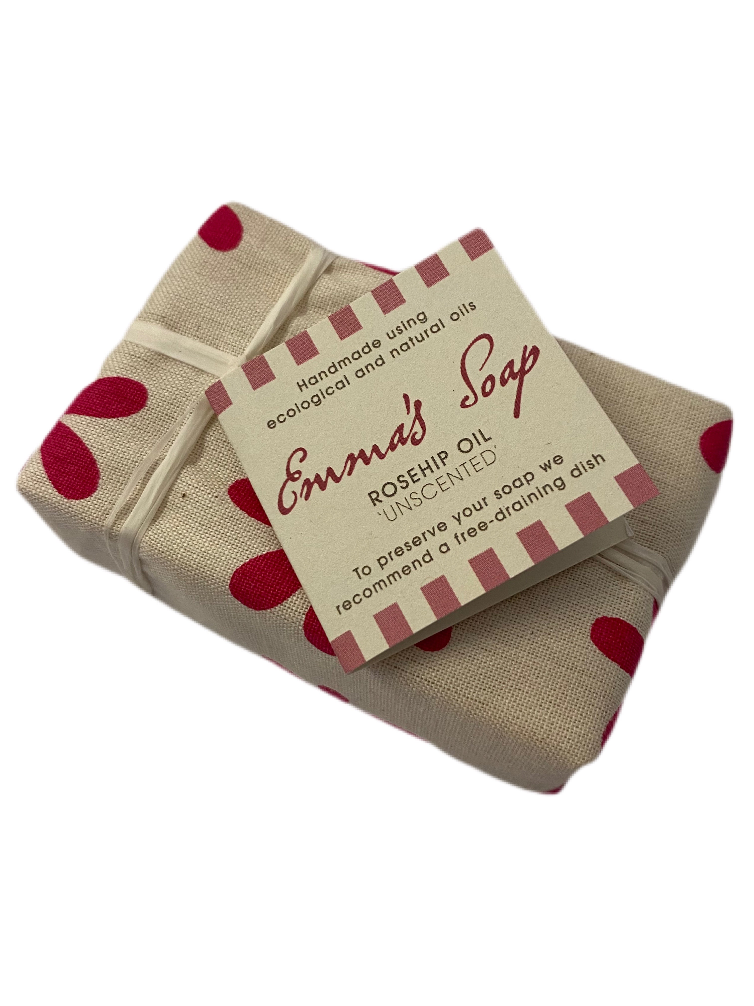 Emma's Soap - Rosehip Oil Unscented Soap Bar - Kate's Cupboard