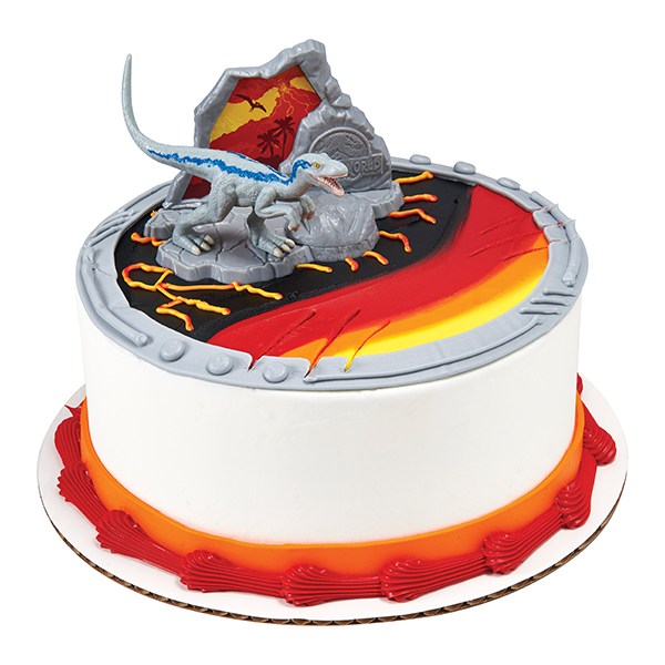 Jurassic World Fallen Kingdom Celebration Cake Decoration DecoSet - The Cooks Cupboard Ltd