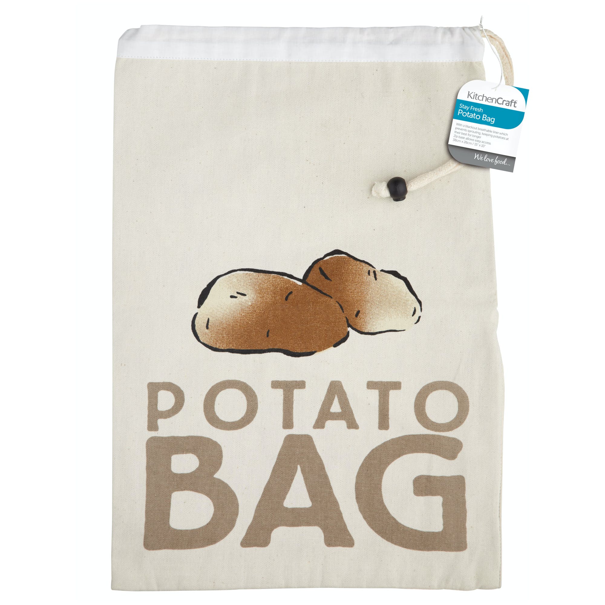 KitchenCraft Stay Fresh Potato Bag - The Cooks Cupboard Ltd