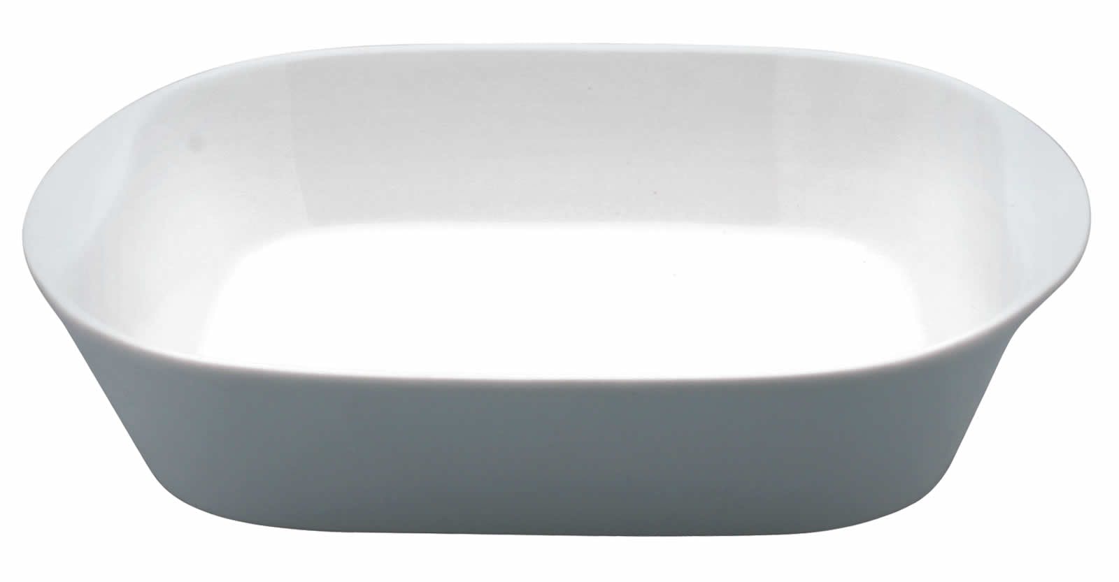 KitchenCraft White Porcelain Serving Dish - The Cooks Cupboard Ltd