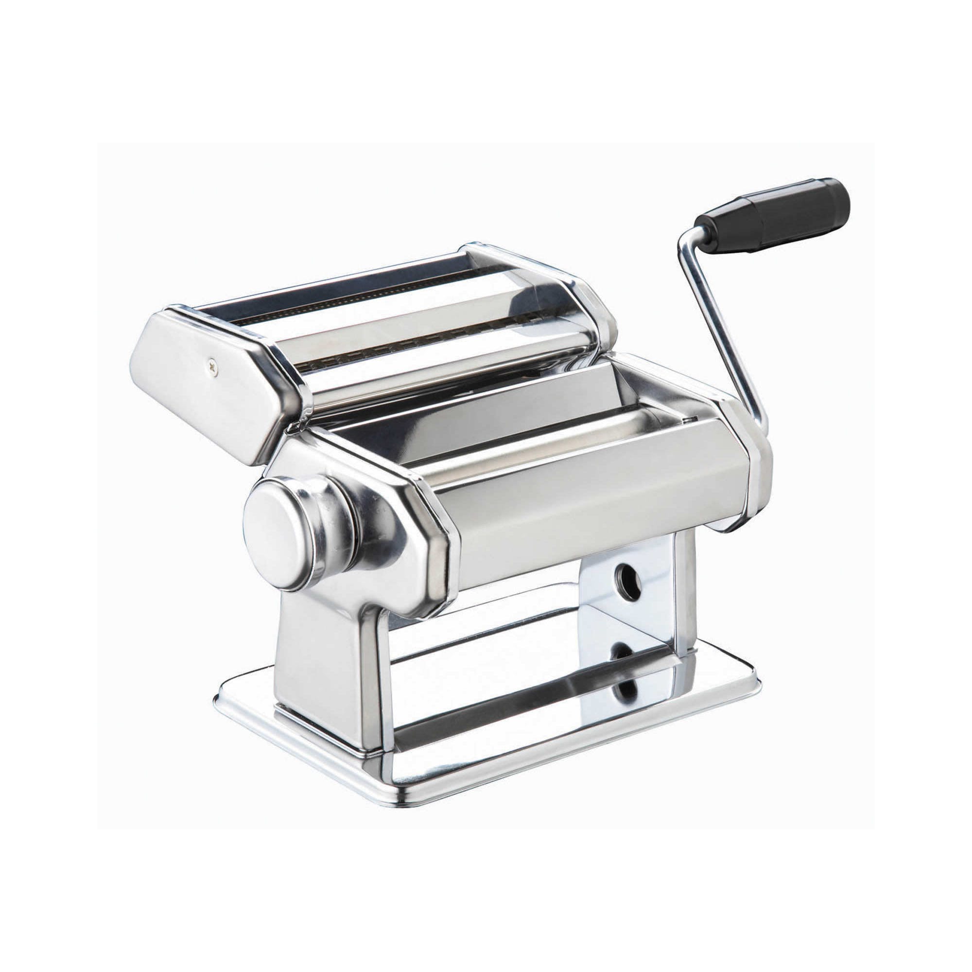 KitchenCraft World of Flavours Italian Deluxe Double Cutter Pasta Machine - The Cooks Cupboard Ltd