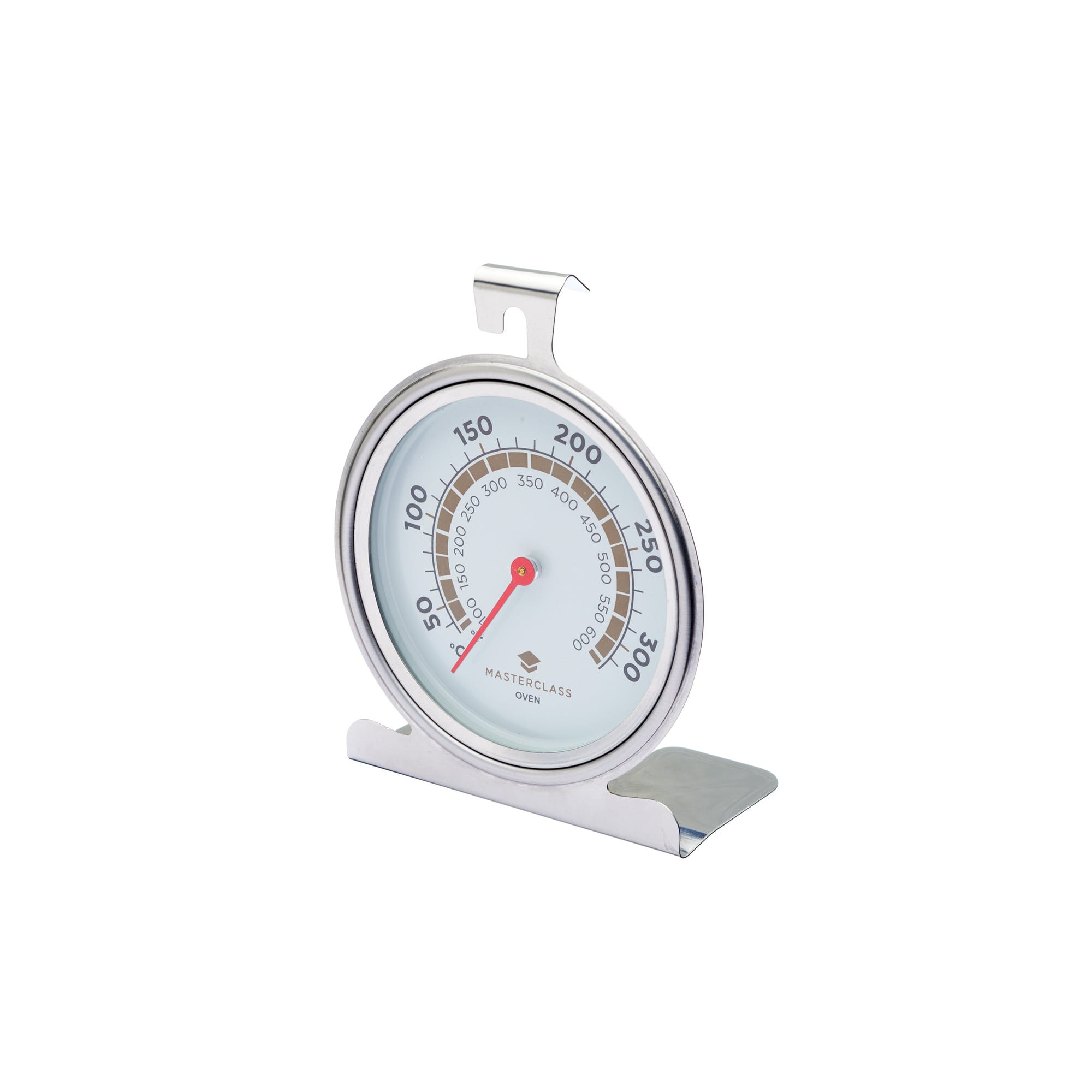 MasterClass Large Stainless Steel Oven Thermometer - The Cooks Cupboard Ltd