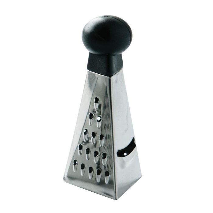 Stainless Steel Pyramid Mini Grater - Perfect for Nutmeg and Chocolate