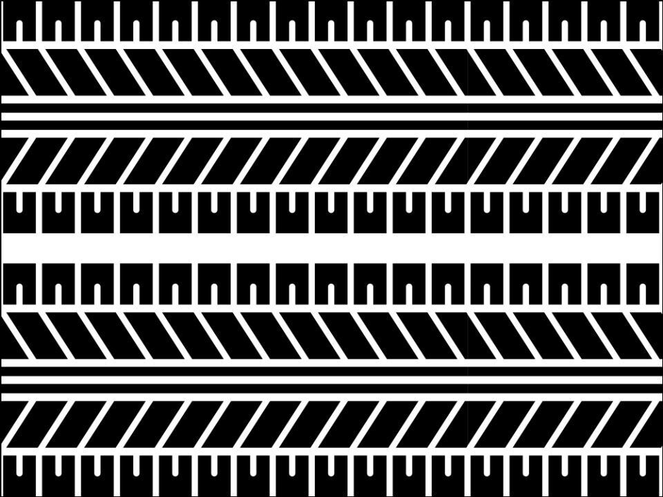 Tyre Tire Tread Pattern Design Ribbon Border Edible Printed Icing Sheet
