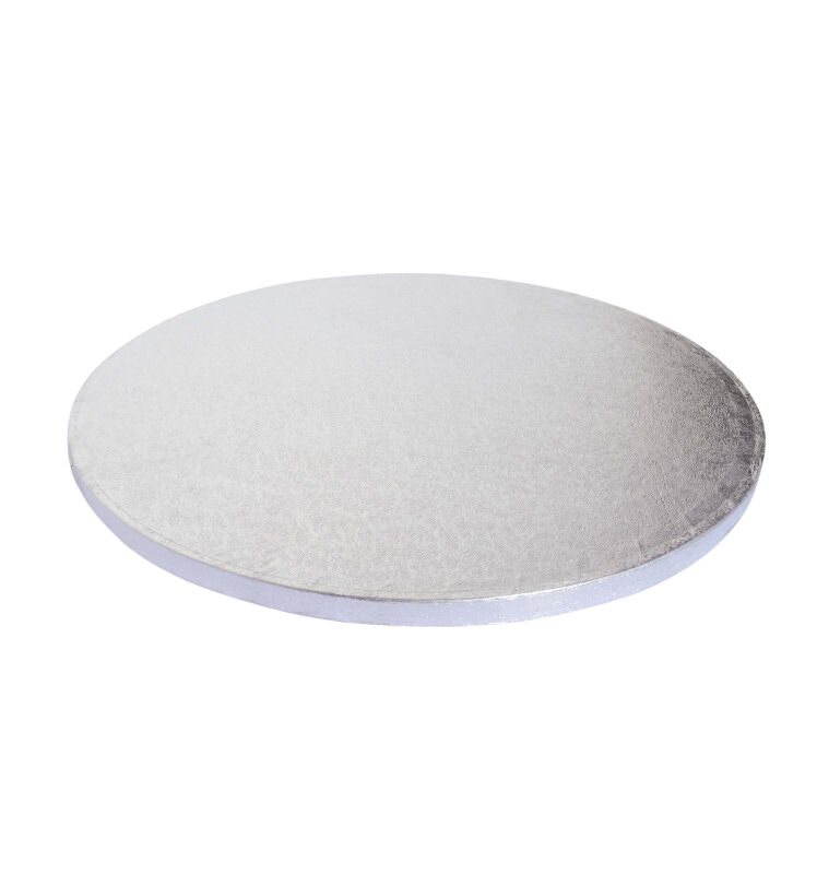 Cake Drum 12mm Thick Cake Board - Silver - 4"