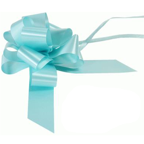 Gift Wrapping Pull Bow 50mm - Pack of Two - Light Blue