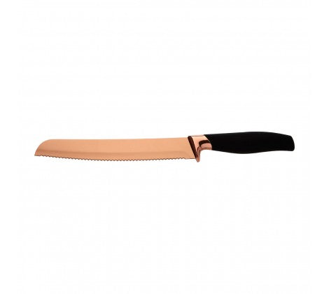 Orion Rose Gold Bread Knife - The Cooks Cupboard Ltd