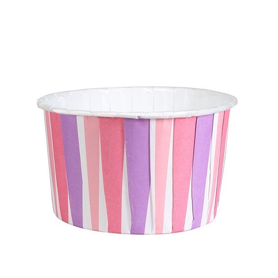 Culpitt Rainbow Pastel Pink Purple Candy Colourful Cupcake Baking Cups - 24 cups