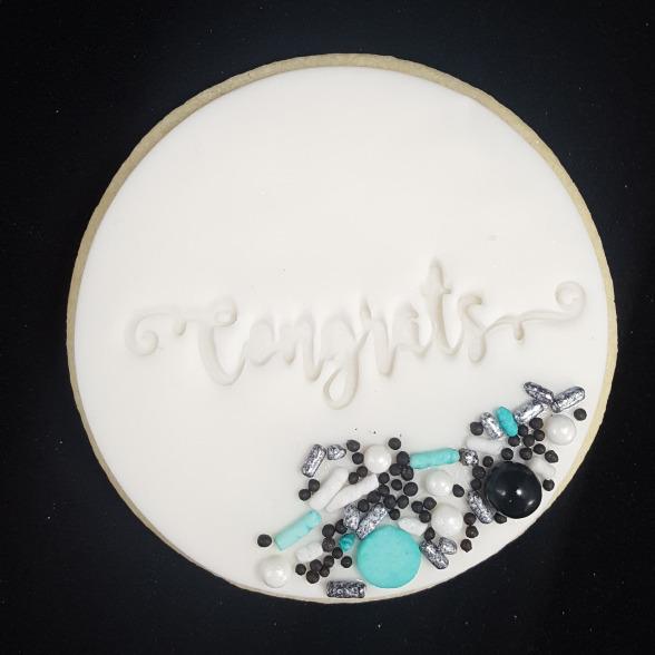 Sweet Stamp Cookie / Cupcake Embosser Press - Congrats - Kate's Cupboard
