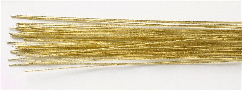 Gold Colour Florist Wire - 24 gauge (0.56mm) - The Cooks Cupboard Ltd