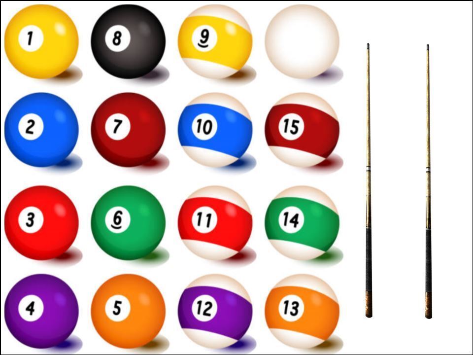 Pool Balls Cue Game Hobby Sport Edible Printed Cake Decor Toppers Icing Sheet