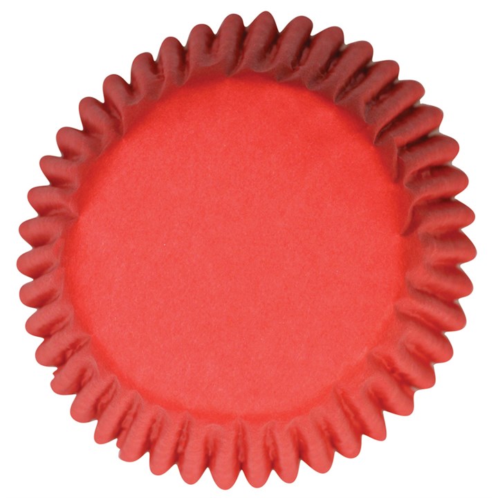 Red Cupcake Baking Cases - Bulk pack of 250 - The Cooks Cupboard Ltd
