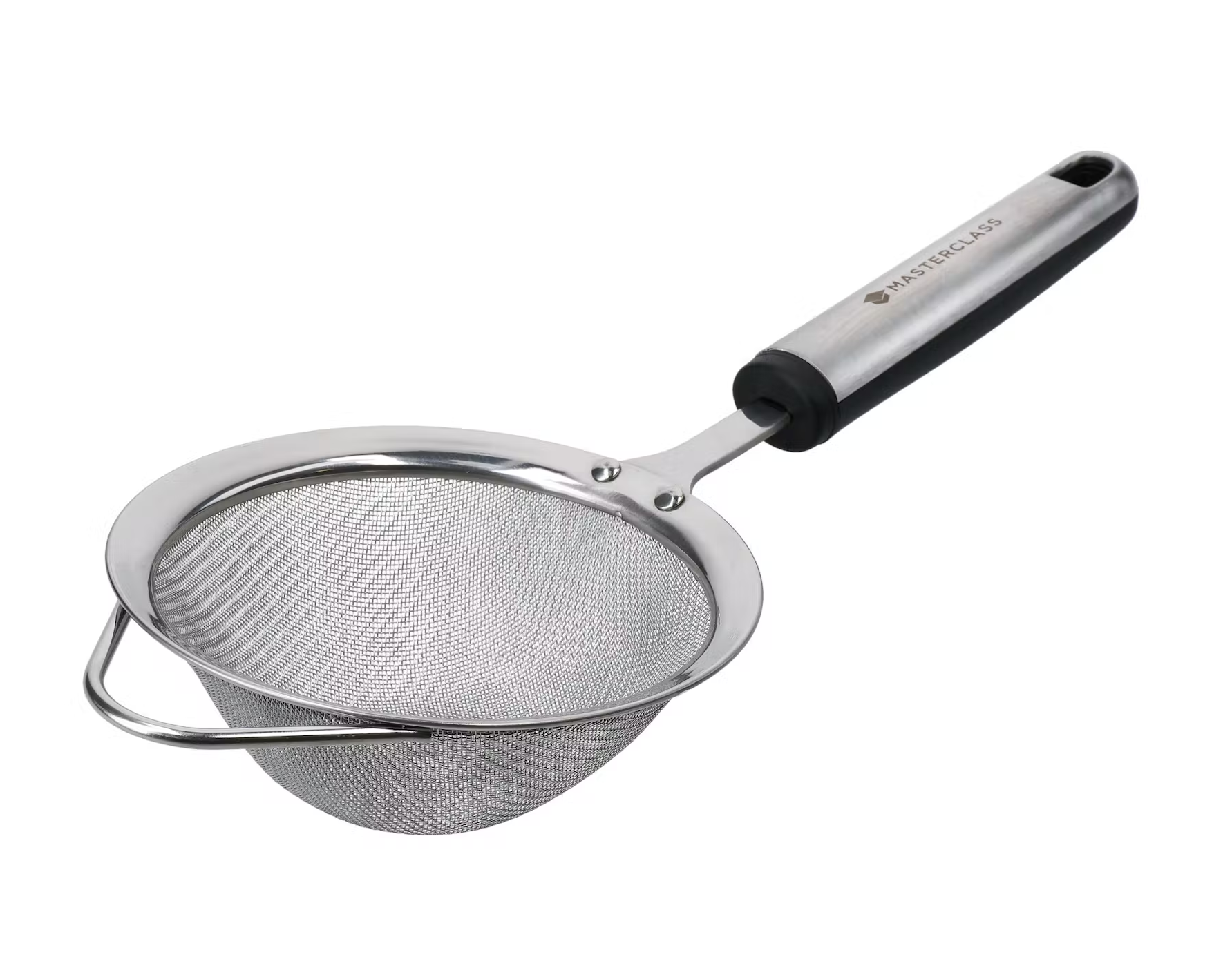 MasterClass Soft Grip Stainless Steel Sieve, 12 cm