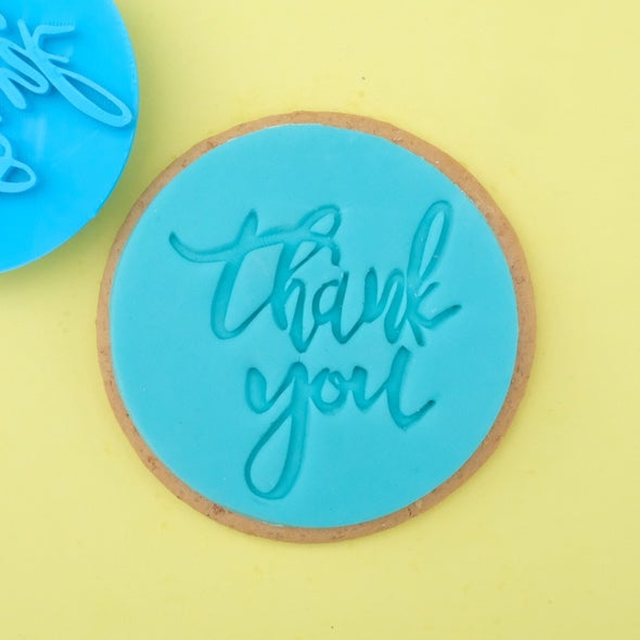 Sweet Stamp Cookie / Cupcake Embosser Press - Thank you - Kate's Cupboard
