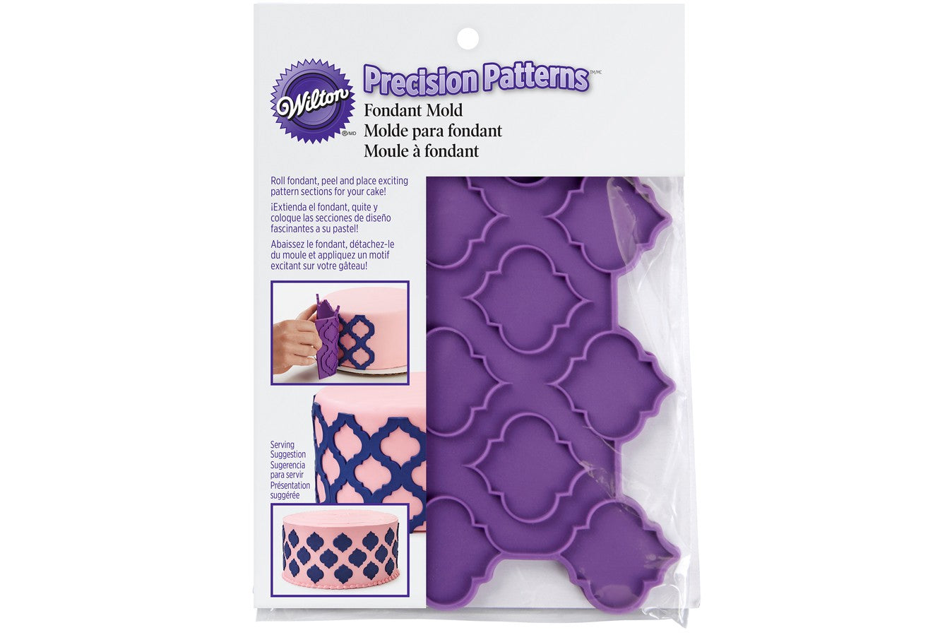 Wilton Precision Patterns Fondant Mould - Trellis - The Cooks Cupboard Ltd