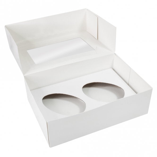Easter Egg Box with Window - Perfect for Display and Transport of Easter Egg Cheesecakes