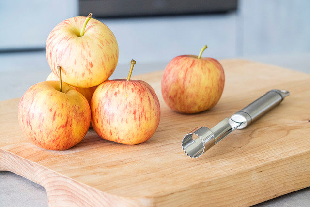 KitchenCraft Oval Handled Stainless Steel Apple Corer