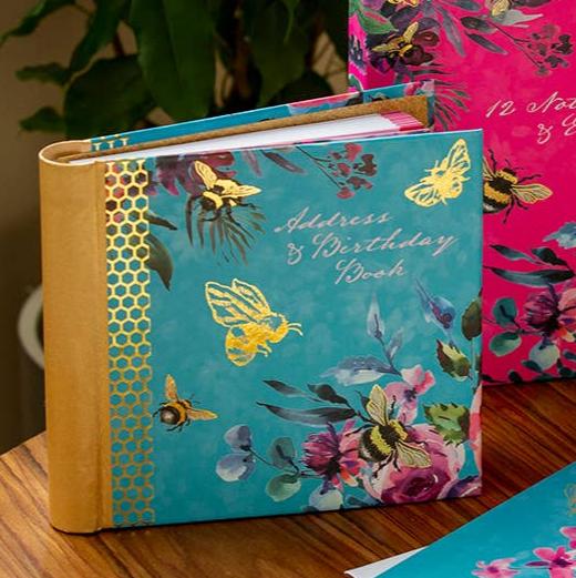 Address & Birthday Date Reminder Book - Queen Bee