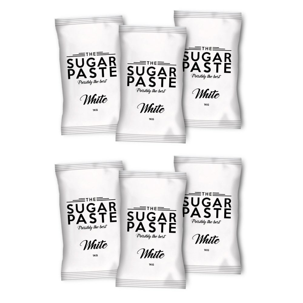 THE SUGAR PASTE™ Ready to Roll Sugarpaste Icing - White - 6 KG
